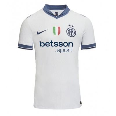 Fotbalové Dres Inter Milan Alessandro Bastoni #95 Venkovní 2024-25 Krátký Rukáv Fotbalové Dres Inter Milan Alessandro Bastoni #95 Venkovní 2024-25 Krátký Rukáv